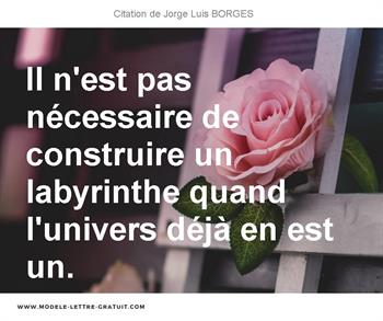 Citations Jorge Luis BORGES