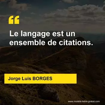 Citation Jorge Luis BORGES