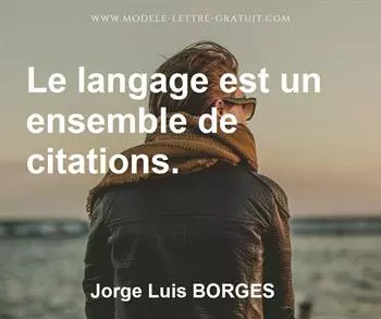 Citation de Jorge Luis BORGES