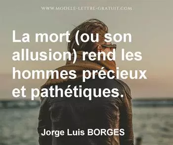 Citation de Jorge Luis BORGES