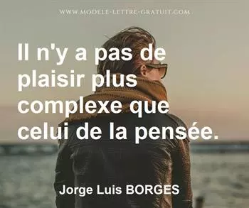 Citation de Jorge Luis BORGES