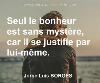 Citation de Jorge Luis BORGES