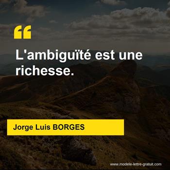 Citations Jorge Luis BORGES