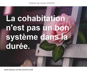 Citations Lionel JOSPIN