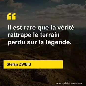 Citation Stefan ZWEIG