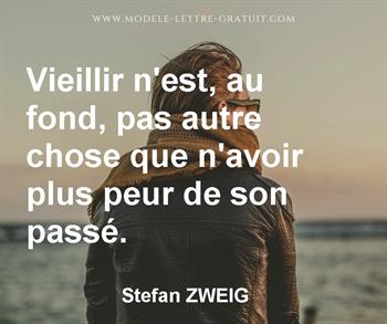 Citation de Stefan ZWEIG