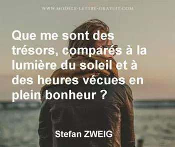 Citation de Stefan ZWEIG
