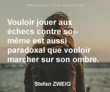 Citation de Stefan ZWEIG