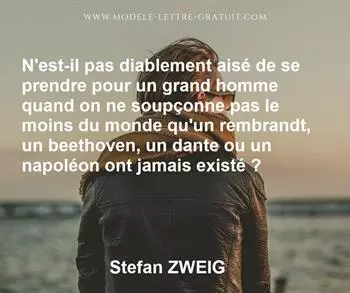 Citation de Stefan ZWEIG