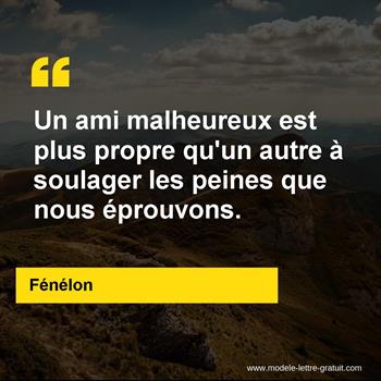 Citation de Fénélon