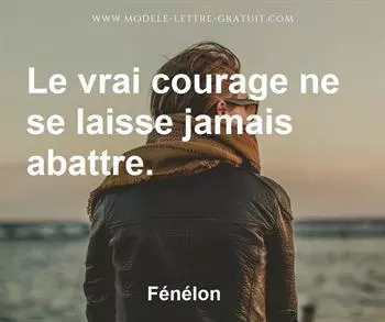 Citation de Fénélon