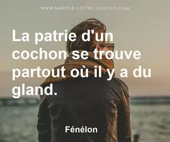 Citation de Fénélon