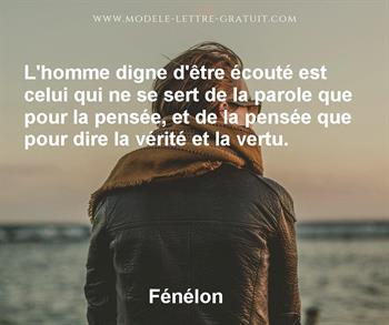 Citation de Fénélon