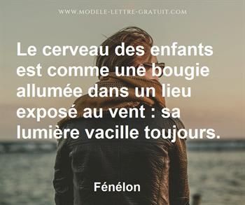 Citation de Fénélon