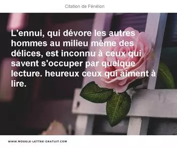 Citations Fénélon