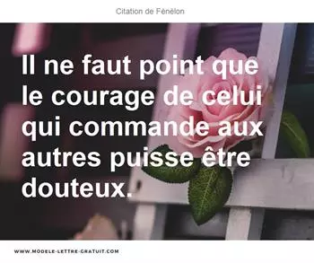 Citations Fénélon