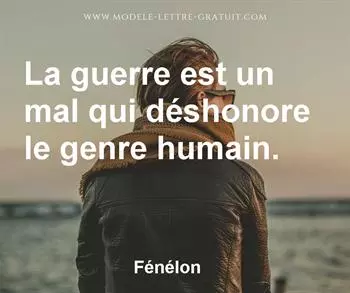 Citation de Fénélon