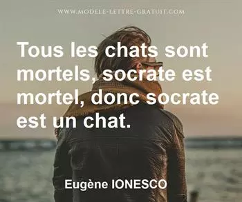 Citation de Eugène IONESCO