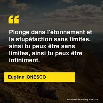Citation Eugène IONESCO