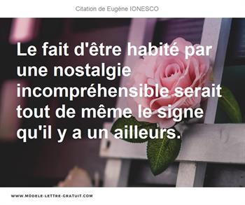 Citations Eugène IONESCO