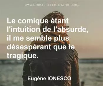 Citation de Eugène IONESCO