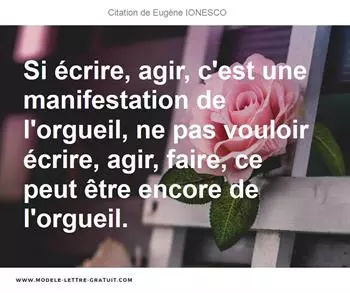 Citations Eugène IONESCO