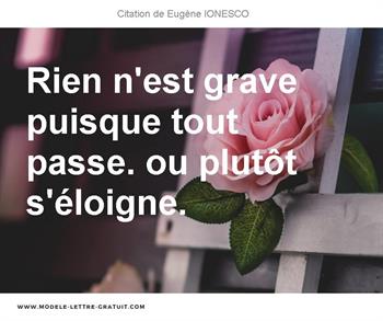 Citations Eugène IONESCO