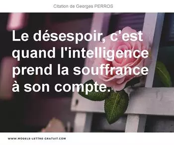 Citations Georges PERROS