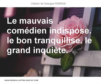 Citations Georges PERROS