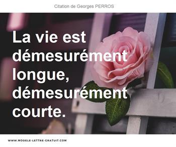Citations Georges PERROS
