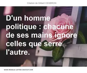 Citations Gilbert CESBRON