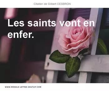 Citations Gilbert CESBRON