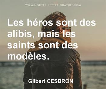 Citation de Gilbert CESBRON