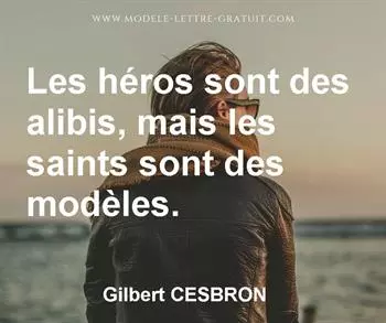 Citation de Gilbert CESBRON