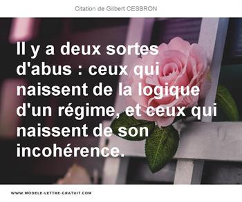 Citations Gilbert CESBRON