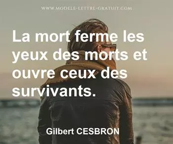 Citation de Gilbert CESBRON