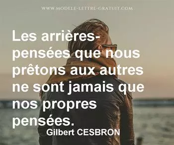Citation de Gilbert CESBRON