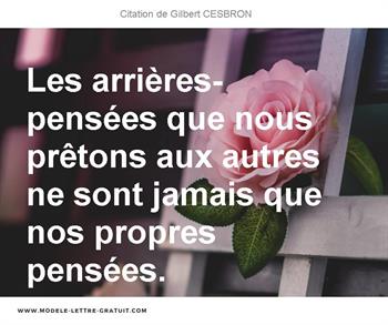 Citations Gilbert CESBRON