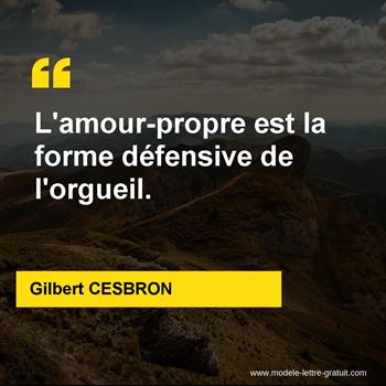Citation de Gilbert CESBRON