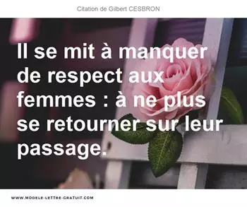 Citations Gilbert CESBRON