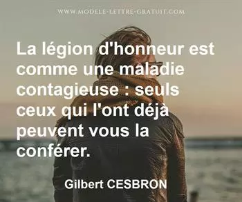Citation de Gilbert CESBRON