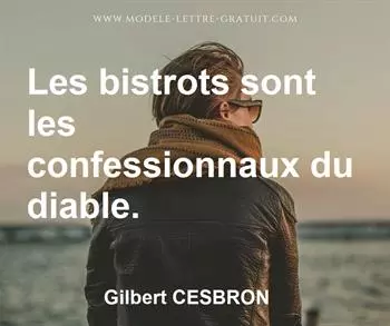 Citation de Gilbert CESBRON