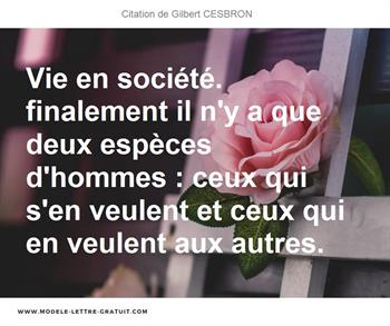 Citations Gilbert CESBRON