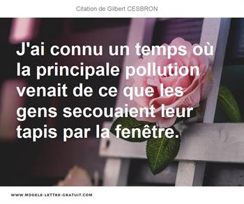 Citations Gilbert CESBRON