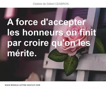 Citations Gilbert CESBRON