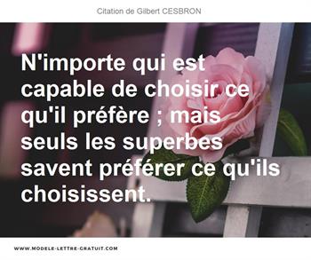 Citations Gilbert CESBRON