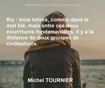 Citation de Michel TOURNIER