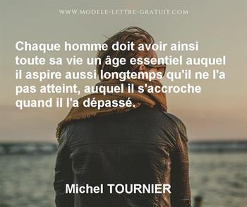 Citation de Michel TOURNIER