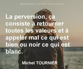 Citation de Michel TOURNIER