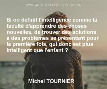 Citation de Michel TOURNIER
